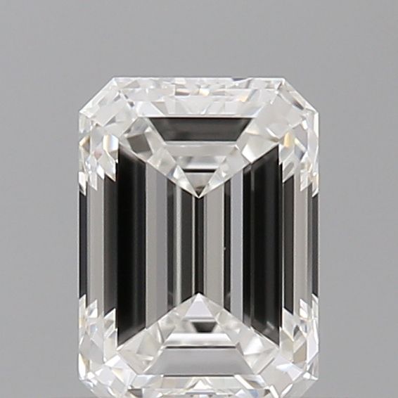 Diamond Natural 0,5Ct F-VVS1 Emerald - GIA5543923592