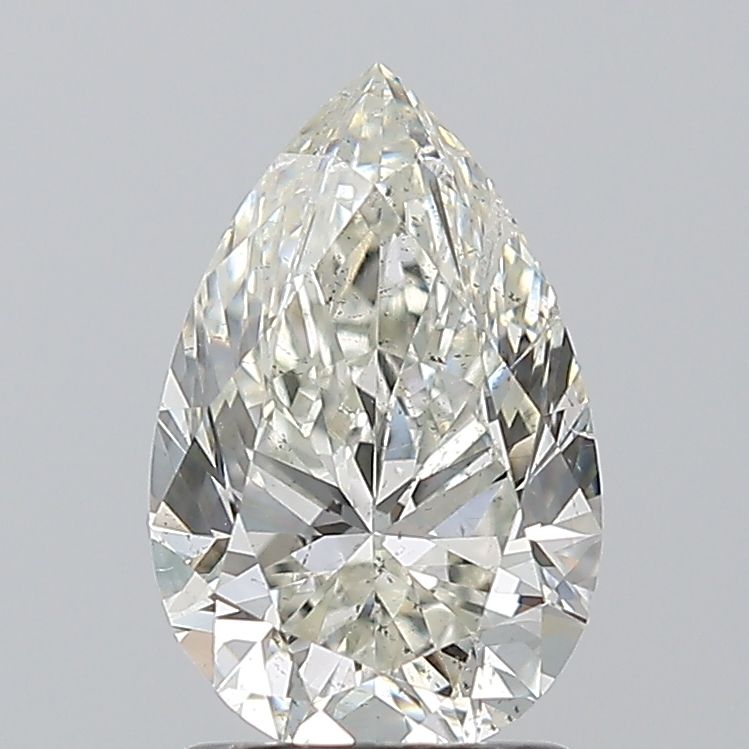 Diamond Natural 1,5Ct I-SI2 Pear - HRD260000083282