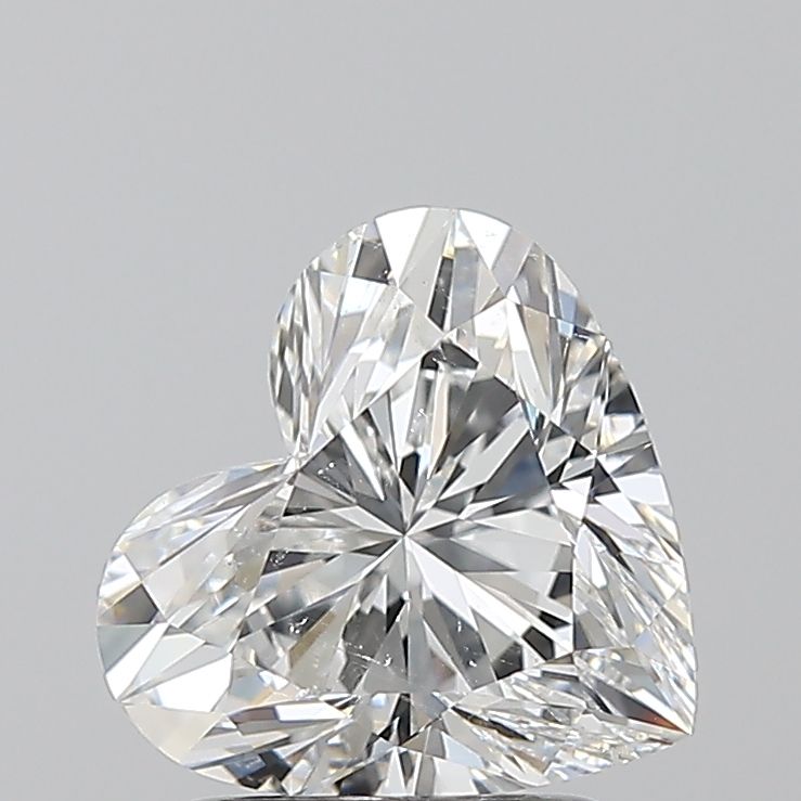 Diamond Natural 1,53Ct F-SI2 Heart - GIA6542866667