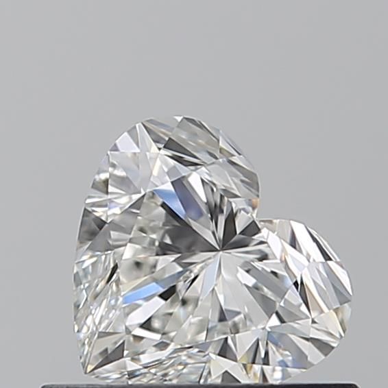 Diamond Natural 0,54Ct H-VVS1 Heart - GIA2233887521