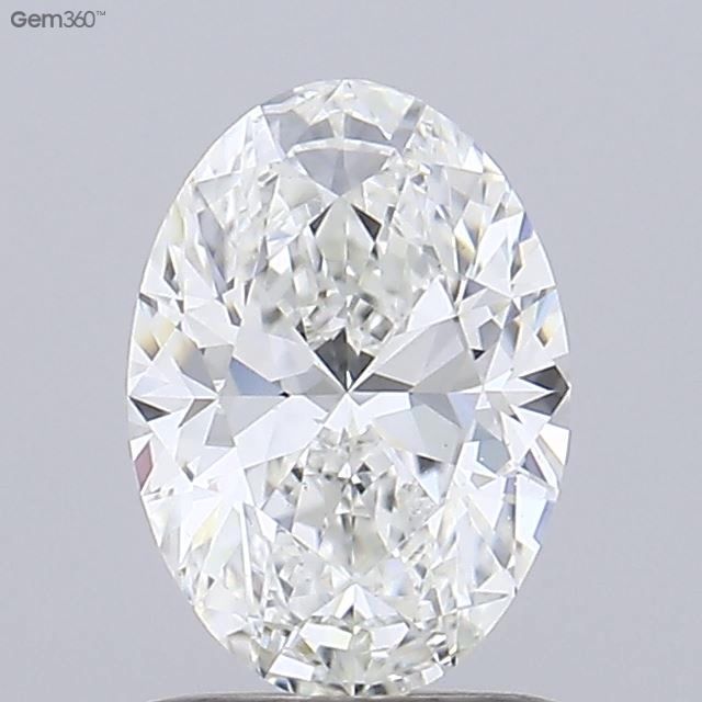 Diamond Natural 1Ct H-SI1 Oval - GIA1558184144