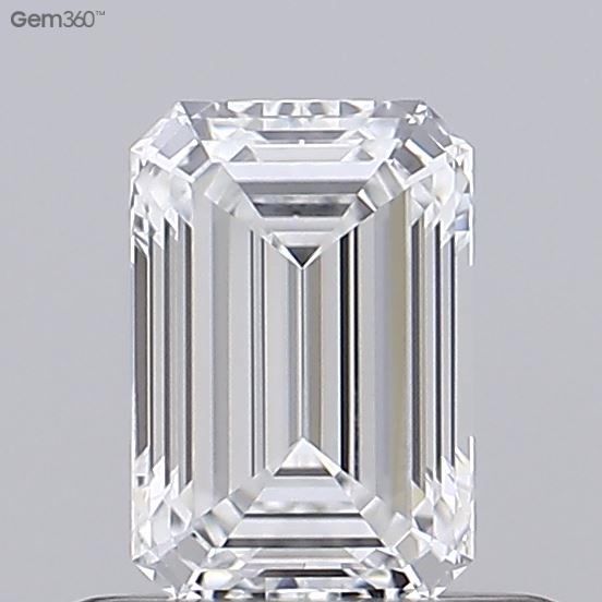 Diamond Natural 0,51Ct F-SI2 Emerald - GIA6512909895