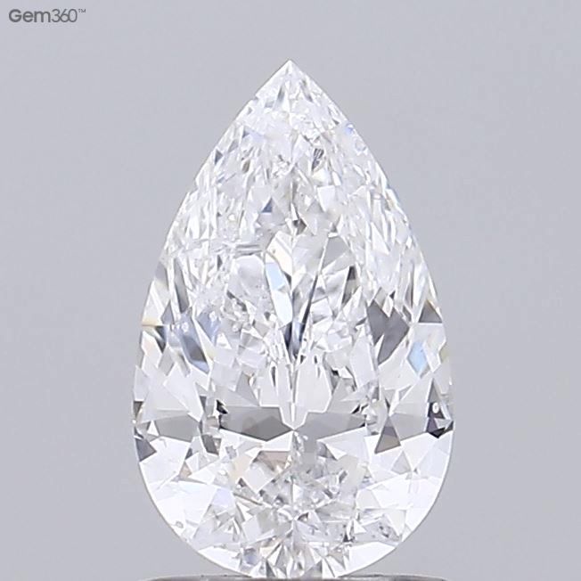 Diamond Natural 1Ct D-SI2 Pear - HRD250000308323
