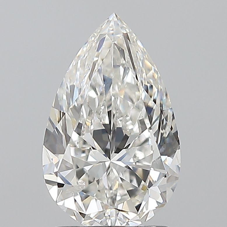 Diamond Natural 1,7Ct G-SI2 Pear - GIA6542465096