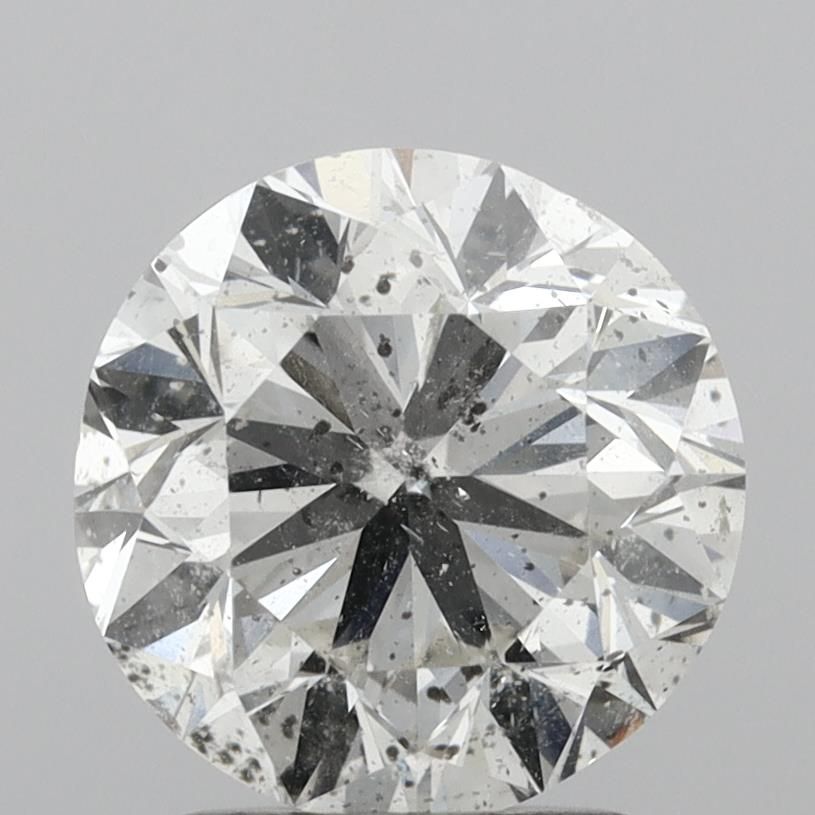 Diamond Natural 2Ct H-SI2 Round - HRD250000178573