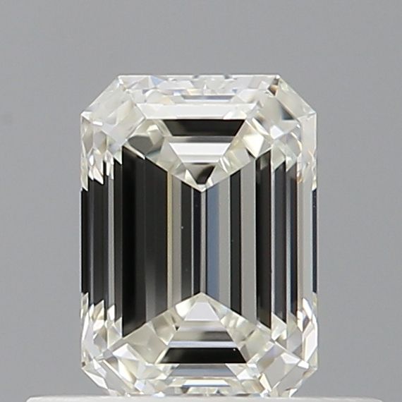 Diamond Natural 0,54Ct J-VVS1 Emerald - GIA6545788692