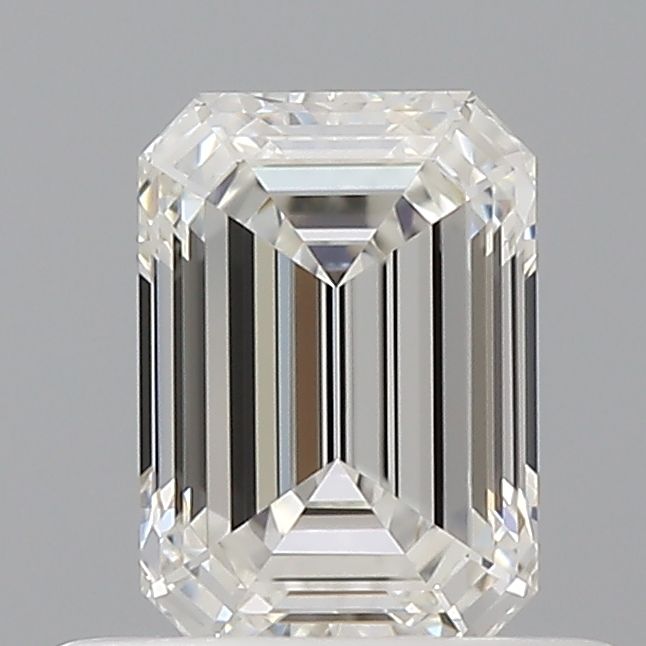 Diamond Natural 0,51Ct G-VVS1 Emerald - GIA7548783942
