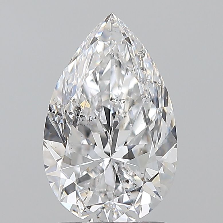 Diamond Natural 1,7Ct D-SI2 Pear - GIA1559172317