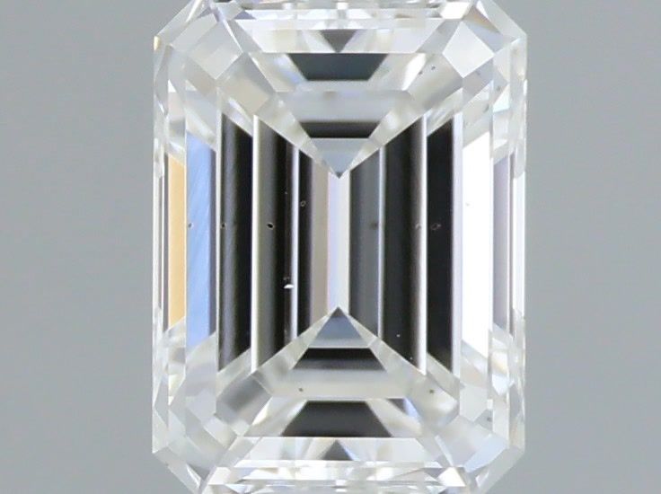 Diamond Natural 0,32Ct H-SI1 Emerald - GIA6535964249