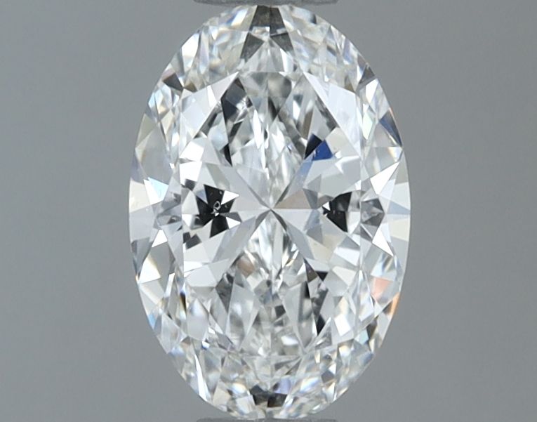 Diamond Natural 0,8Ct F-SI1 Oval - GIA5543201902