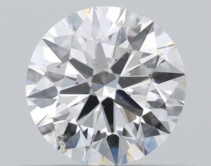 Diamond Natural 0,5Ct G-SI1 Round - GIA6465015009