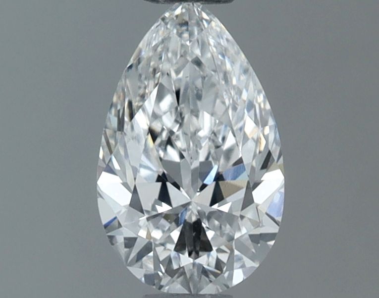 Diamond Natural 0,61Ct F-VS2 Pear - GIA7546316602