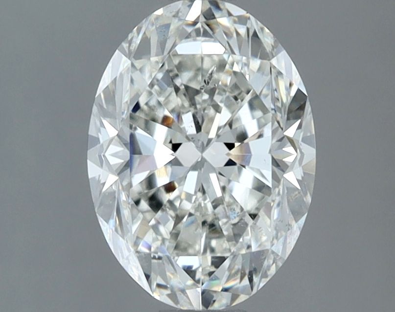 Diamond Natural 1,71Ct H-SI2 Oval - GIA5546201813
