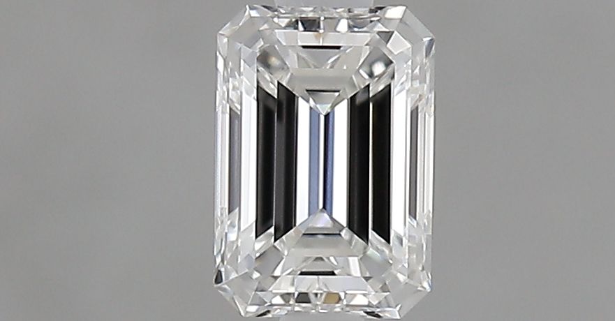 Diamond Natural 0,55Ct F-VVS1 Emerald - GIA6522652612