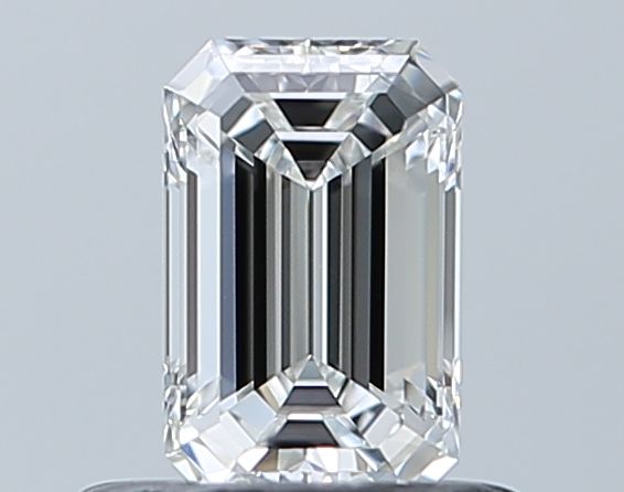 Diamond Natural 0,52Ct F-VVS1 Emerald - GIA2537444599