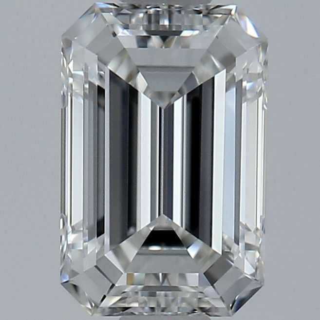 Diamond Natural 0,71Ct F-VS1 Emerald - GIA6512841297