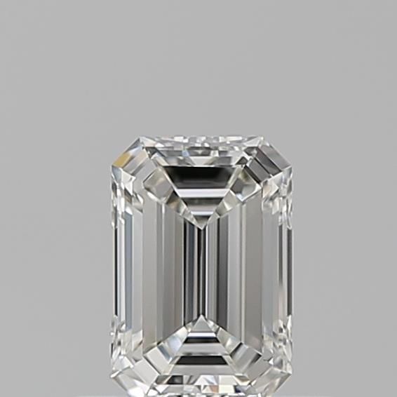 Diamond Natural 0,5Ct G-VVS1 Emerald - GIA5513952706