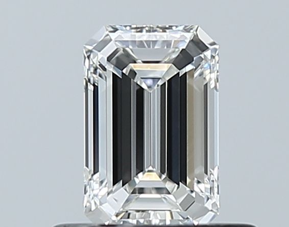 Diamond Natural 0,5Ct F-VVS2 Emerald - GIA2235856186
