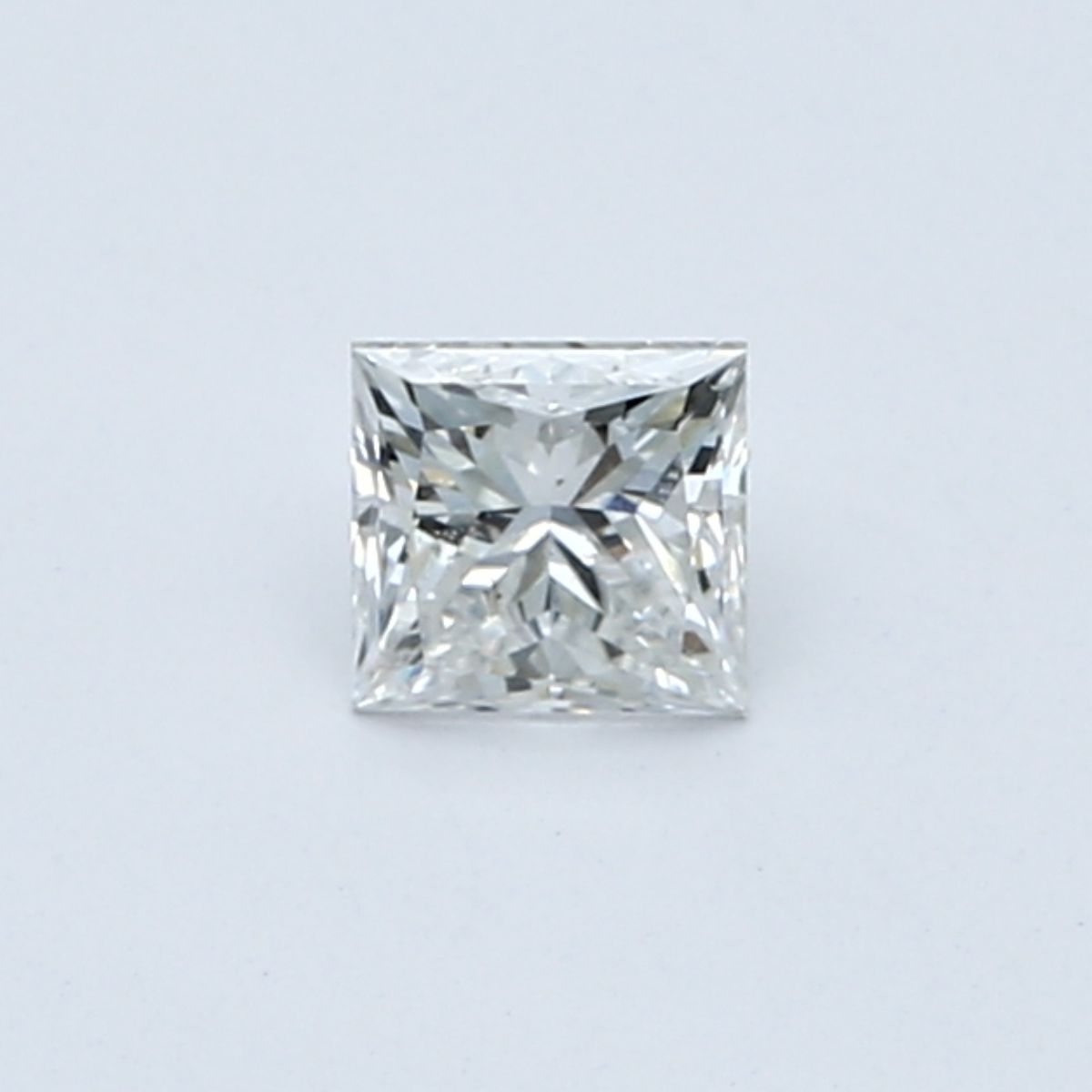 Diamond Natural 0,35Ct D-SI1 Princess - GIA5346337446