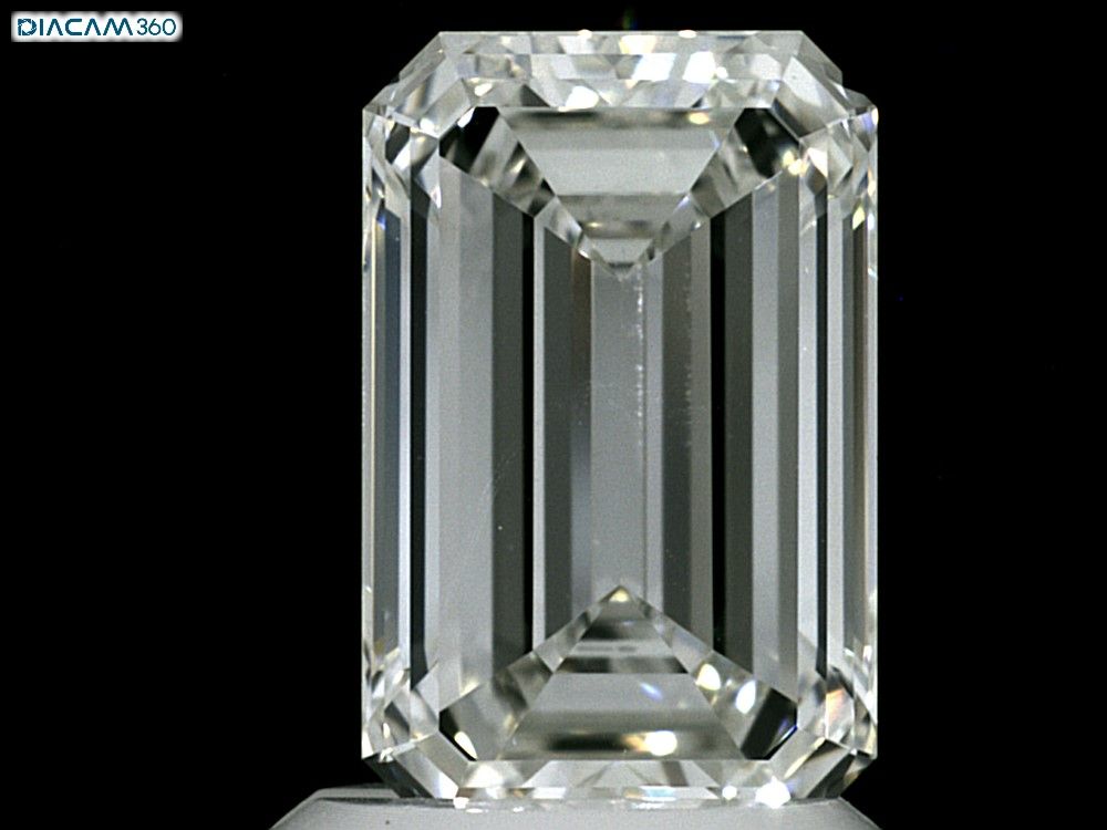 Diamond Natural 1,79Ct I-VVS1 Emerald - GIA7543035069