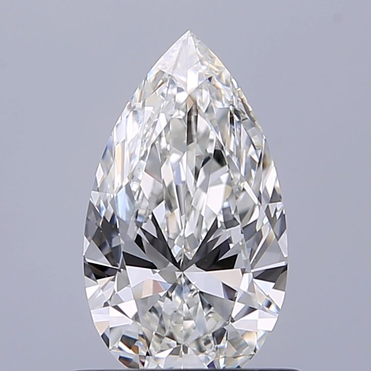 Diamond Natural 0,66Ct G-VVS1 Pear - GIA2557122959