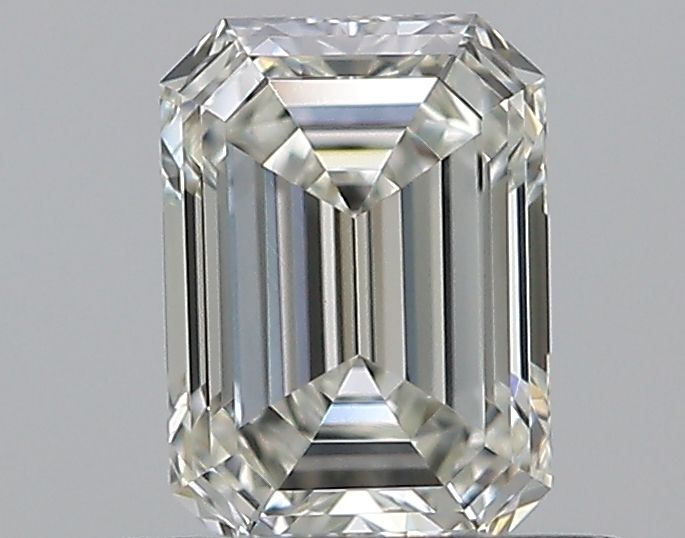 Diamond Natural 0,59Ct J-VVS2 Emerald - GIA6525539608