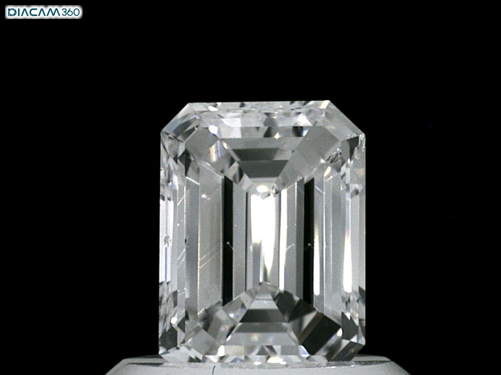 Diamond Natural 0,7Ct E-SI1 Emerald - GIA2131005317