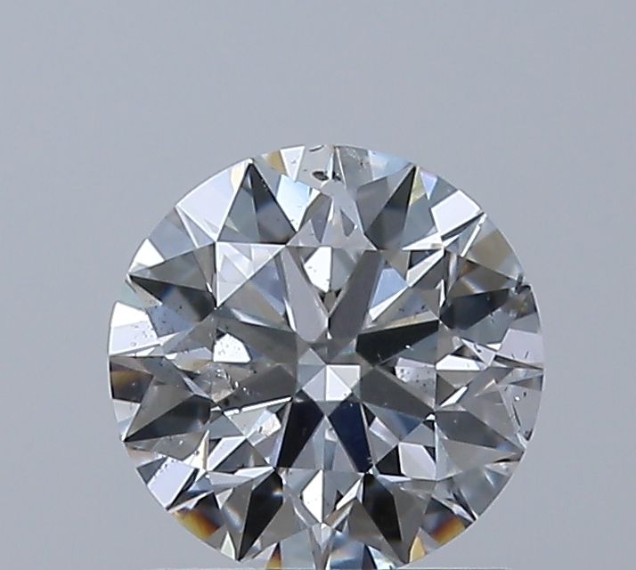 Diamond Natural 0,9Ct D-SI2 Round - GIA1505329526