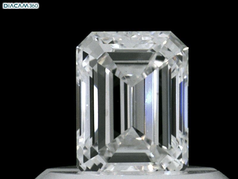 Diamond Natural 0,5Ct E-VVS2 Emerald - GIA6372189653