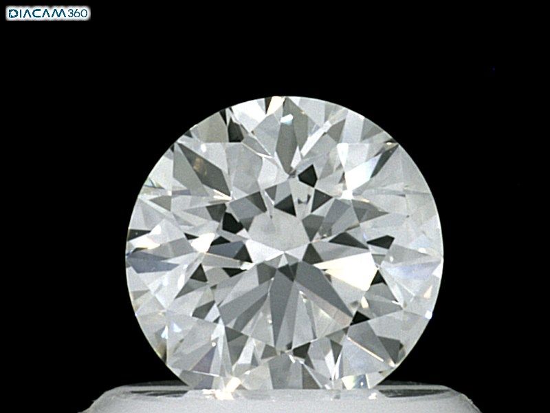 Diamond Natural 0,61Ct I-VS1 Round - GIA6415711733
