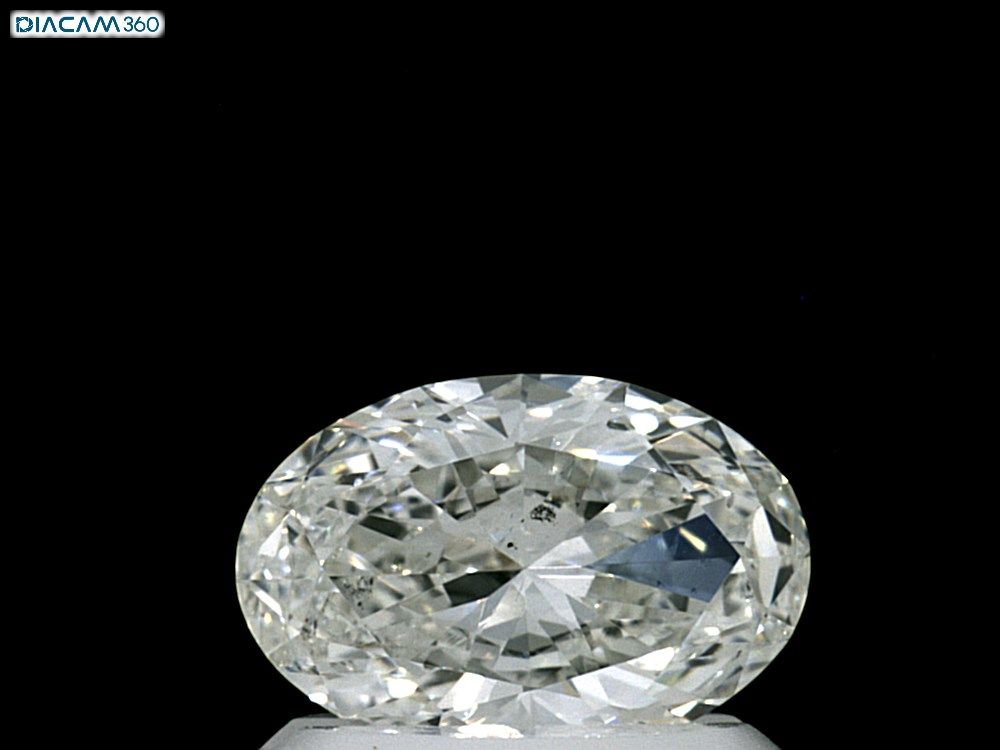 Diamond Natural 0,72Ct I-SI1 Oval - GIA7428902206