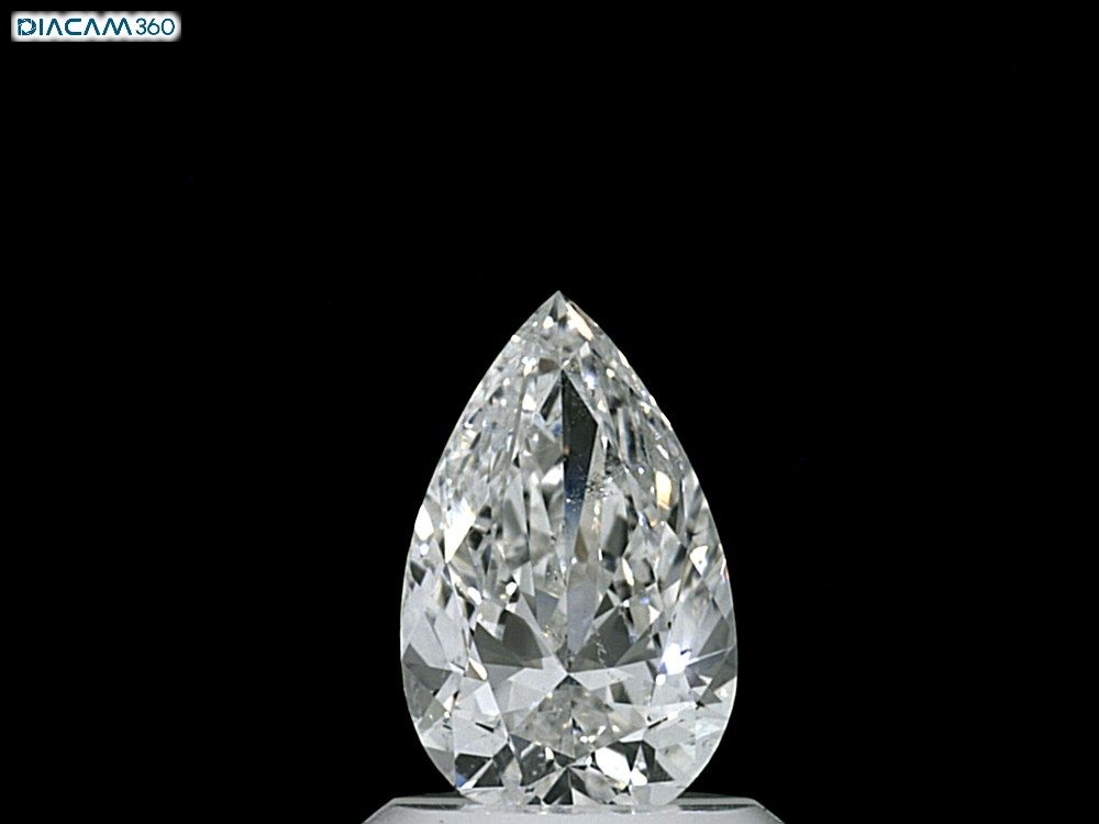 Diamond Natural 1Ct F-SI2 Pear - GIA6431487240