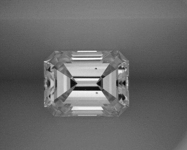 Diamond Natural 0,51Ct D-SI1 Emerald - GIA1156499484