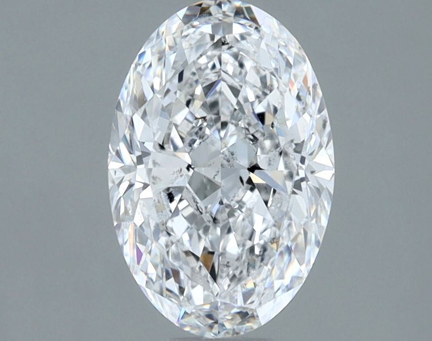 Diamond Natural 1,2Ct D-SI2 Oval - GIA7536440461
