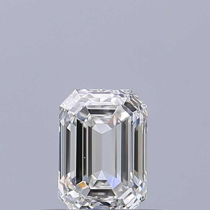 Diamond Natural 0,34Ct F-VVS1 Emerald - GIA5546997831