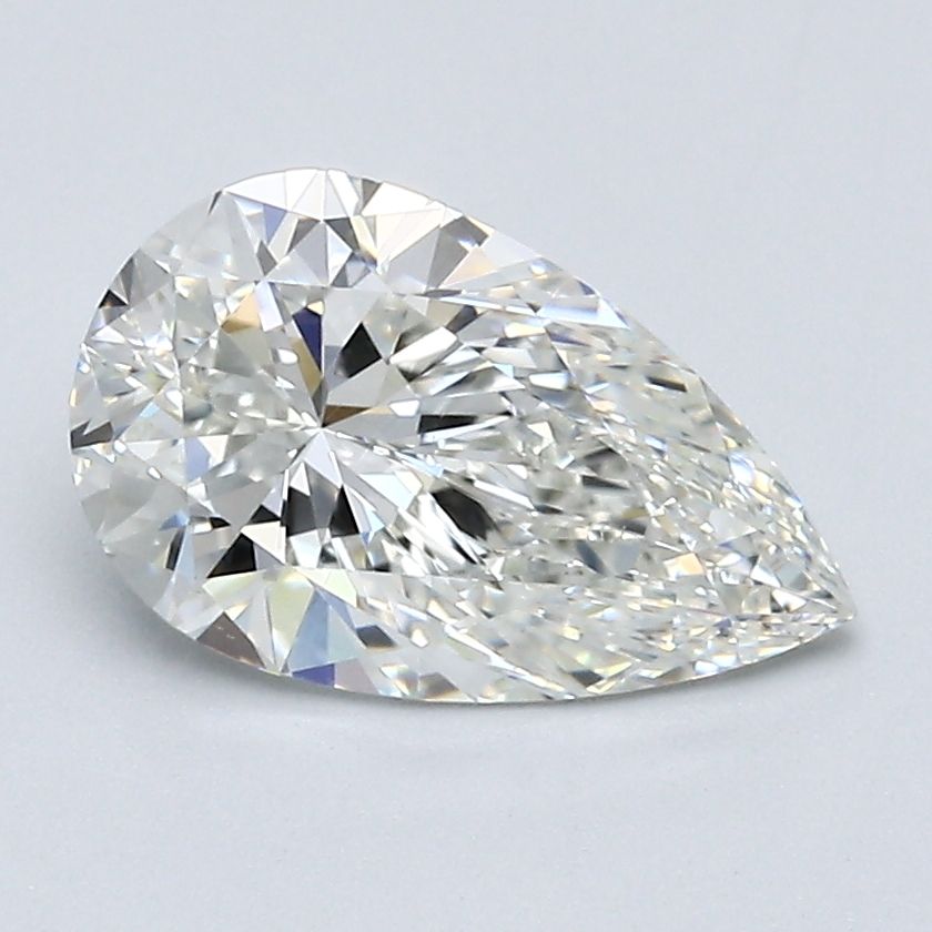 Diamond Natural 1,7Ct H-VVS1 Pear - GIA6475506668