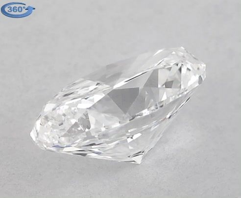 Diamond Natural 0,91Ct D-VS1 Oval - GIA7388568497