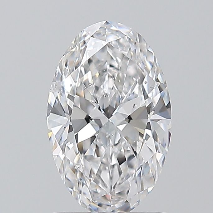 Diamond Natural 1,02Ct D-SI2 Oval - GIA2557085504