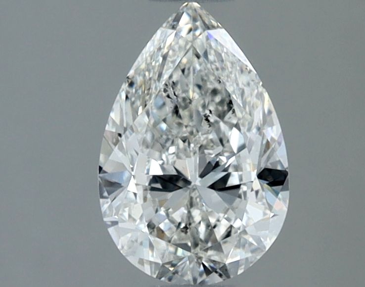 Diamond Natural 0,9Ct H-SI2 Pear - GIA6532654344