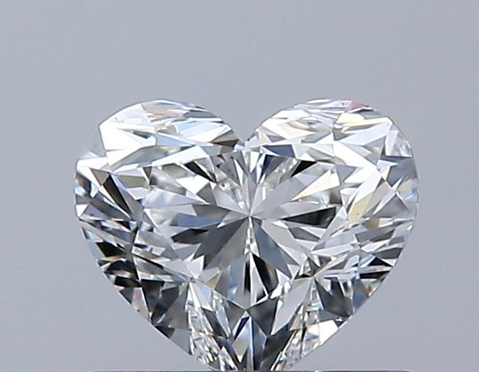 Diamond Natural 0,61Ct G-SI1 Heart - GIA7533526553