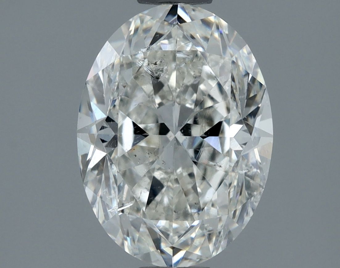 Diamond Natural 1,71Ct I-SI2 Oval - GIA6545371462