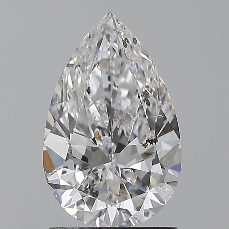 Diamond Natural 1,5Ct D-SI2 Pear - GIA5433414663