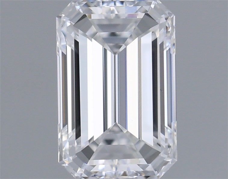 Diamond Natural 0,5Ct D-VVS1 Emerald - GIA1529796594