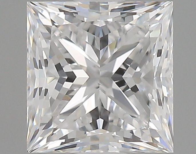 Diamond Natural 0,9Ct E-VS2 Princess - GIA7471735453