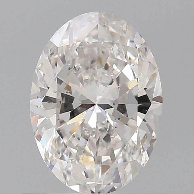 Diamond Natural 0,9Ct G-SI1 Oval - GIA7531960533