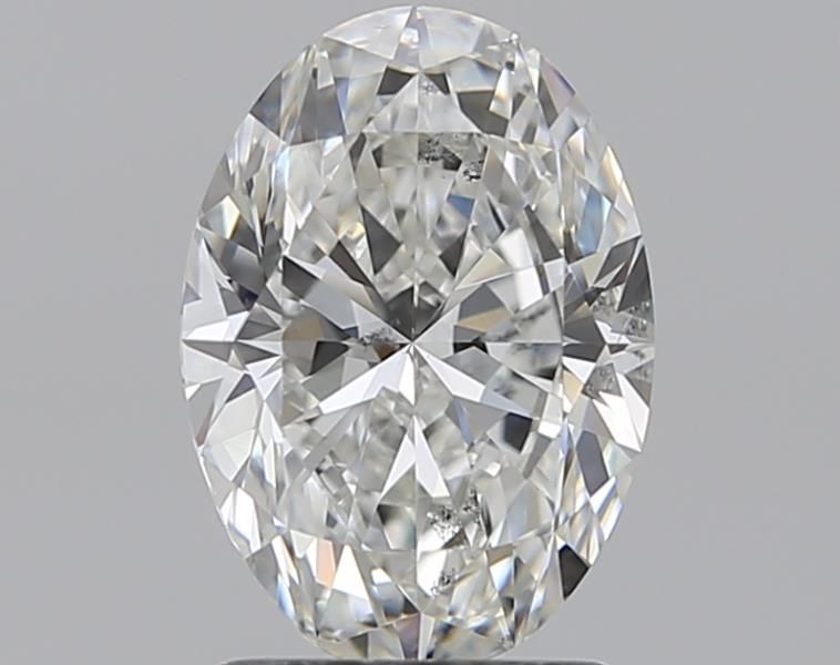 Diamond Natural 1,7Ct G-SI1 Oval - GIA1535636254