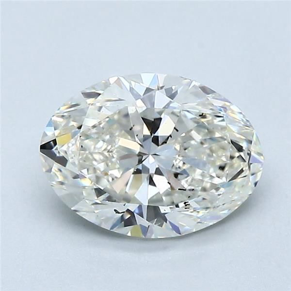 Diamond Natural 1,71Ct I-SI2 Oval - GIA6512993152