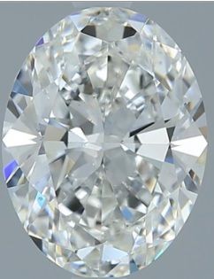 Diamond Natural 1,5Ct G-SI2 Oval - GIA6541068159