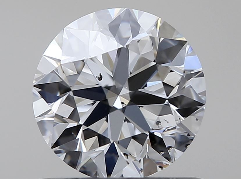 Diamond Natural 0,7Ct D-SI2 Round - GIA7501545729