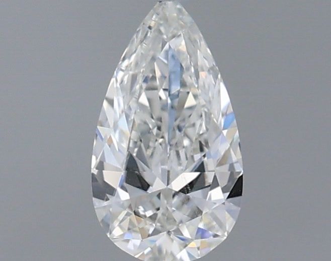 Diamond Natural 0,37Ct H-SI1 Pear - GIA7536248096